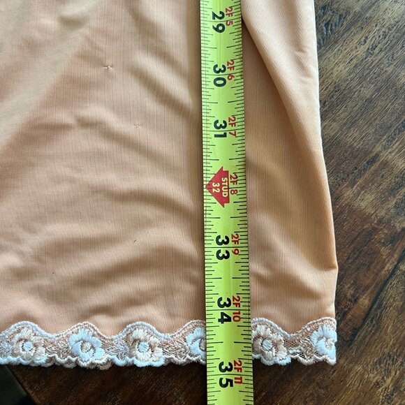 Vintage Peach Paltal Pajama Set M - Picture 9 of 11